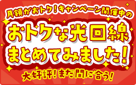 おトクな回線まとめ