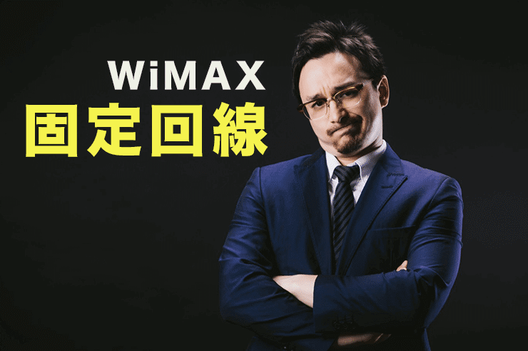 wimax 固定回線
