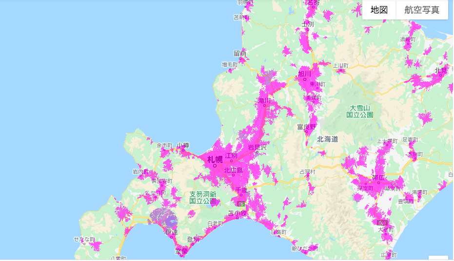 人口カバー率